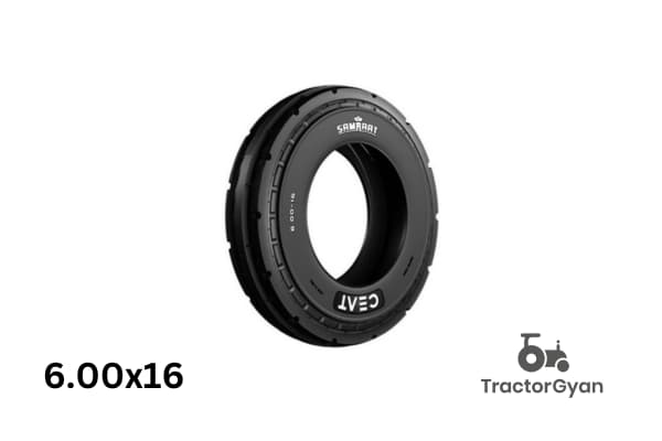 Ceat Samraat 6.00x16 - Front Tyre image