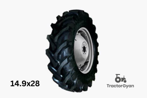 Birla Shaan Plus 14.9x28 - Rear Tyre image