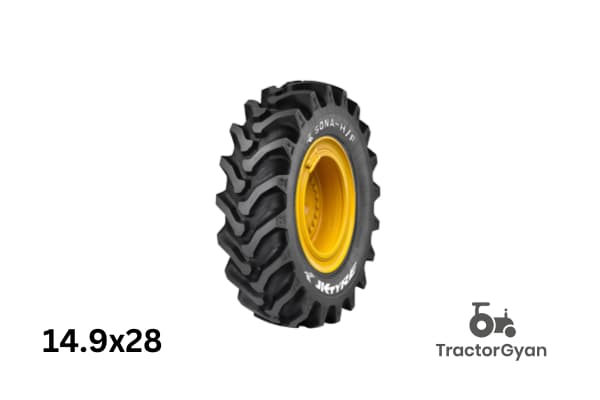 JK Tyre Sona H/F 14.9x28 - Rear Tyre image