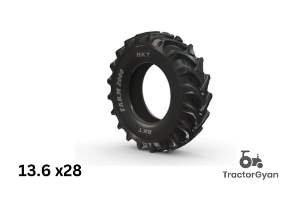 BKT Farm 2000 13.6x28 - Rear Tyre image
