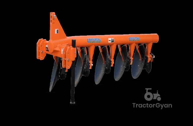 Universal Mounted Disc Plough tractor