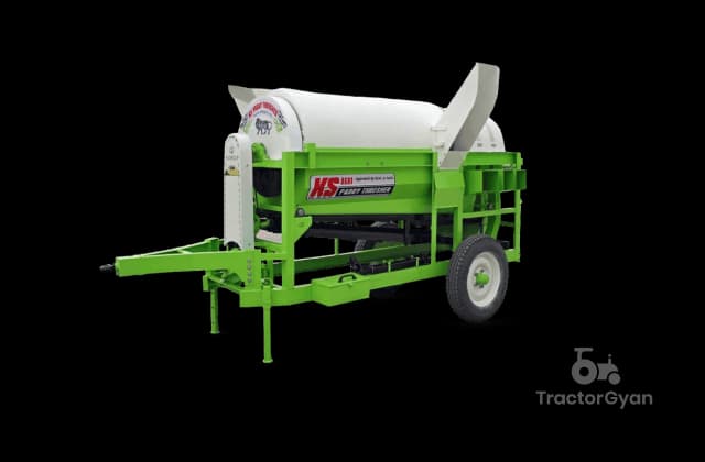 KS agrotech Paddy Thresher tractor