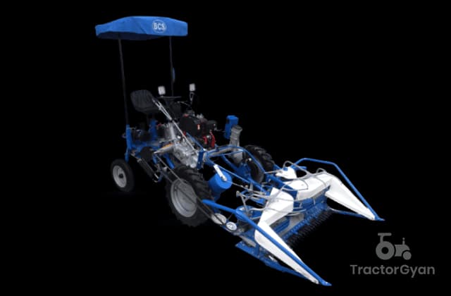 BCS 4 Wheel Reaper Binder tractor