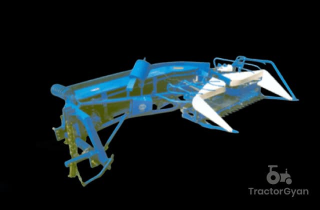 BCS Tractor Mounted Reaper Binder tractor