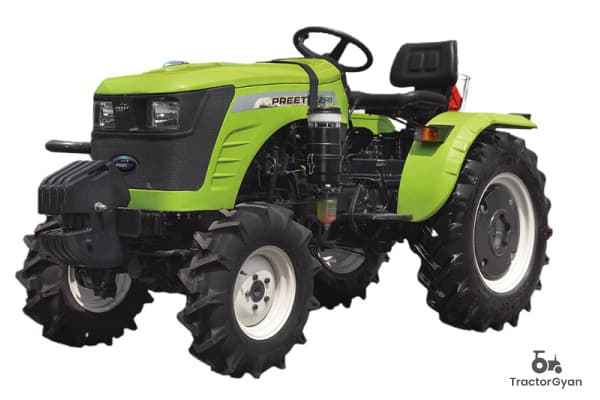 Preet 2549 4WD tractor