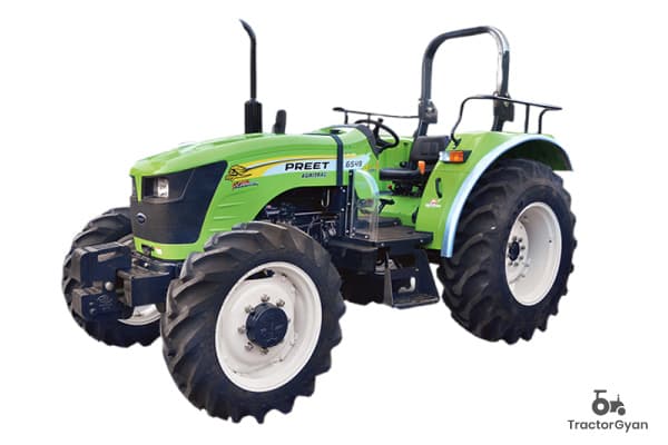 Preet 6549 4WD tractor