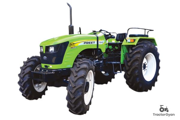 Preet 7549 4WD tractor