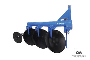 Solis Disc plough tractor