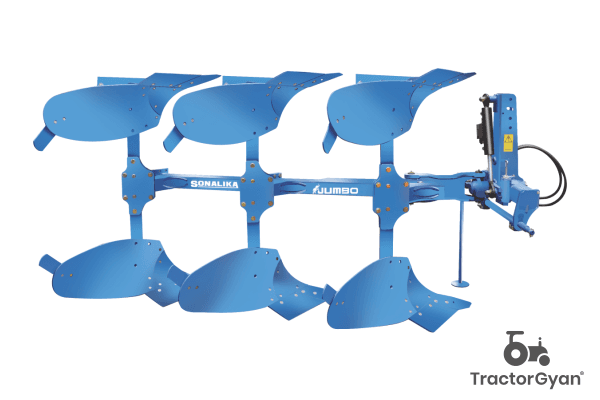 Sonalika Jumbo Hydraulic Reversible Plough SLRP-2 MB Sonalika Jumbo Hydraulic Reversible Plough SLRP-2 MB tractor