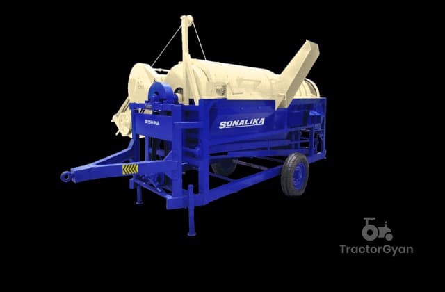 Sonalika Royal Model Multicrop Thresher Sonalika Royal Model Multicrop Thresher tractor
