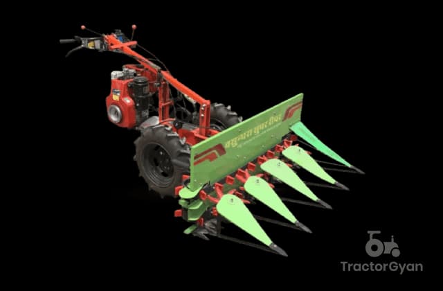 Vasundhara Krishi Yantra Multigrain Tractor Mounted Reaper Vasundhara Krishi Yantra Multigrain Tractor Mounted Reaper tractor