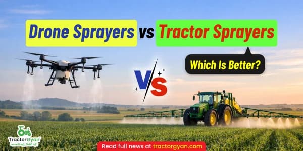 Drone sprayers vs tractor sprayers: Which is better? Drone sprayers vs tractor sprayers: Which is better? image