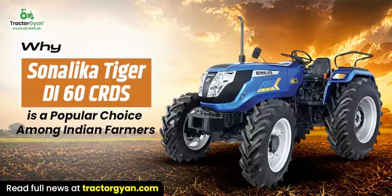 Why Sonalika Tiger DI 60 is a popular choice among Indian farmers? Why Sonalika Tiger DI 60 is a popular choice among Indian farmers? image