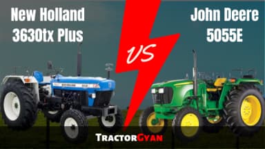 John Deere 5055E VS New Holland 3630TX Plus John Deere 5055E VS New Holland 3630TX Plus