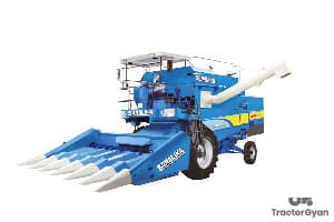 Sonalika Combine harvester Maze crop image Sonalika Combine harvester Maze crop image